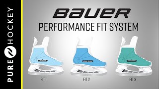 NEW Bauer Performance Fit System  Fit 1 Fit 2 amp Fit 3 [upl. by Aysab618]