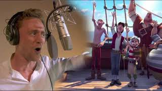 Tom Hiddleston singing in The Pirate Fairy [upl. by Novahs982]