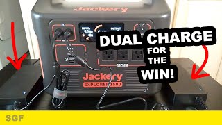 Jackery 1500 charging speed options [upl. by Regina]