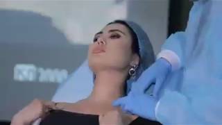 Dr Gabriel Siquier performing décolletage rejuvenation with Apriline® Hydro [upl. by Galang332]