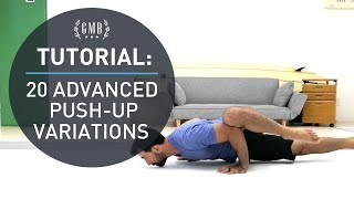 20 Advanced PushUp Variations [upl. by Lenroc]