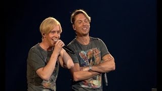 Regi en Regi samen on stage  Tegen de Sterren op  VTM [upl. by Cheshire]