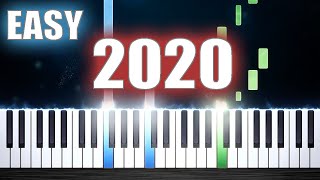 TOP SONGS IN 2020  EASY Piano Tutorials by PlutaX [upl. by Ipoillak361]