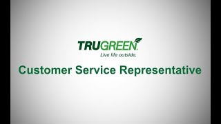 TruGreen Careers  Customer Service Representative  330 Job Overview [upl. by Joeann]