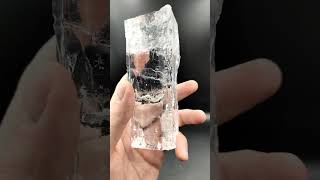 Halite crystal with water inside enhydro halite a very rare crystal 422 g [upl. by Haelem]