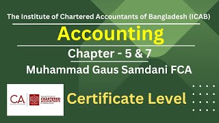 CL AccountingChapters5 amp 7 Preparing FS Cost of Sales Accruals amp Prepayments Gaus Samdani FCA [upl. by Shifrah]