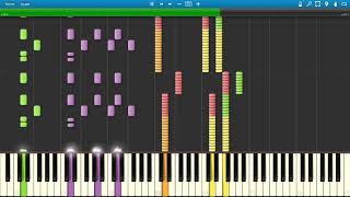 Piano Tutorial Avenged Sevenfold  Nightmare [upl. by Shoshanna114]