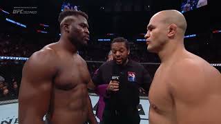 Francis Ngannou vs Junior Dos Santos  Fight Highlights HD ALL Angles [upl. by Cathrine140]