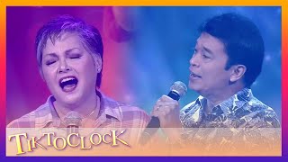 Renz Verano and Leah Navarro hit us with a throwback  TiktoClock [upl. by Persas278]