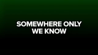 Somewhere Only We Know  Keane  Karaoke Version [upl. by Aciria387]