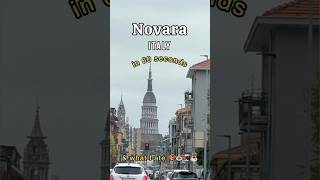 Novara Italy in 60 seconds…amp what I ate [upl. by Ai]