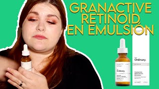 GRANACTIVE RETINOID 2 EMULSION  THE ORDINARY el retinol   Industrial Beauty [upl. by Johppah]