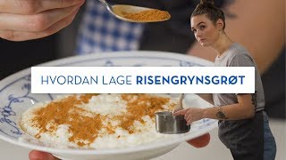 Skikkelig digg risgrøt med Helle  Hvordan lage  TINE Kjøkken [upl. by Blaseio]