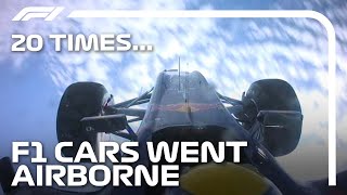 20 Times F1 Cars Went Airborne [upl. by Acinaj522]