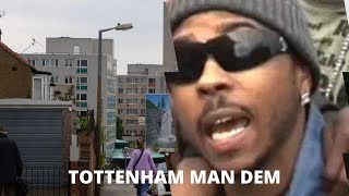 TOTTENHAM MANDEM VS HACKNEY MANDEM  Broadwater farm vs London fields [upl. by Welcher]