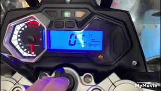 Sinnis Terrain 125cc dash settings [upl. by Annyahs]