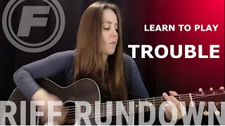 Learn to play quotTroublequot by Ray Lamontagne [upl. by Zamir]