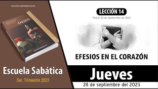 Escuela Sabática  Jueves 28 de septiembre del 2023  Lección Adultos [upl. by Cyprian]