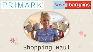 PRIMARK  HOME BARGAINS  HAUL  Fashion  Beauty Products  Homewear  Party Decorations  Autumn [upl. by Launam]