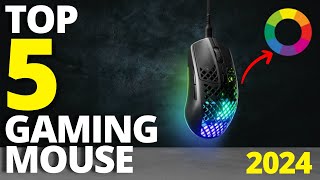 Top 5 Best Gaming Mouse in 2024  Top 5 Picks  Budget friendly mouse for Gamers [upl. by Llennyl]