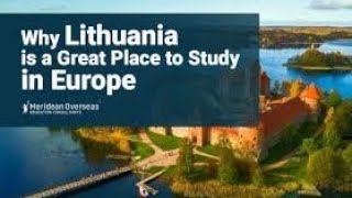 Why choose Lithuania 🇱🇹 Study in Lithuania [upl. by Ileak671]