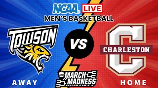 Towson vs Charleston  March Madness  NCAA Mens Basketball Live Scoreboard [upl. by Benson633]