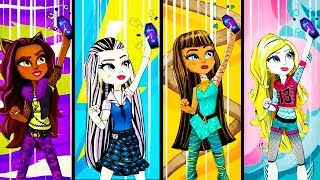 Monster High  Too Much Scream Time  Adventures of the Ghoul Squad  Episode 7  Cartoon Movie [upl. by Julianne]