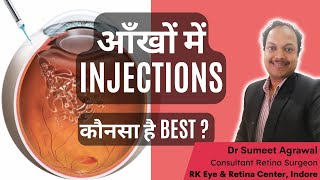 BEST EYE INJECTION कौनसा है  आँखों के RETINA के लिए BEST इंजेक्शन [upl. by Htiekal]