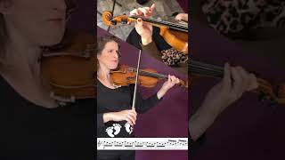 Händel Arrival of the Queen of Sheba violin tutorial shorts [upl. by Haisoj]