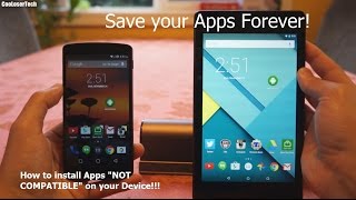 How to install incompatible Apps on Android  APK Extractor [upl. by Patman]