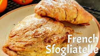 French sfogliatelle recipe  Flaky pastry  Lobster tail recipe  Semolina dessert [upl. by Anet116]