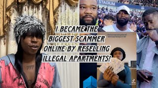 STORYTIME I BECAME THE BIGGEST SCAMMER IN LONDON BY RESELLING APARTMENTS ONLINE [upl. by Dolly]