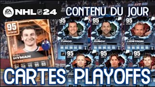 TOTW Playoffs première ronde  Contenu du jour du Mercredi 24 avril 2024 sur NHL 24 QC  FR [upl. by Sanborn]