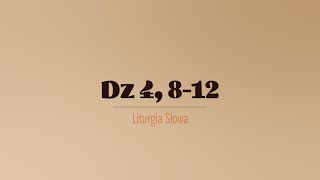 PierwszeCzytanie  21 kwietnia 2024 [upl. by Rahab]