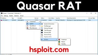 QuasarRAT  The Best Windows RAT  Remote Administration Tool for Windows [upl. by Ashjian]