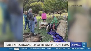 Living History Farms celebrates Indigenous Iowans Day [upl. by Ganny876]