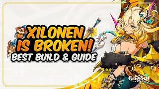 COMPLETE XILONEN GUIDE Best Xilonen Build  Artifacts Weapons Teams amp Showcase  Genshin Impact [upl. by Anitrebla]