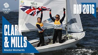 Team GB Womens 470 Sailing Gold  Rio 2016 Medal Moments [upl. by Yleak]