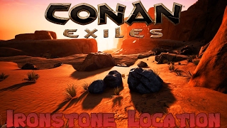 Conan Exiles  How to get Ironstone [upl. by Hares899]