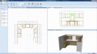 Drawing Walls and Objects in Cabinet Vision [upl. by Bernadine]