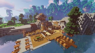 MinecraftBuilding a dock in Minecraft [upl. by Eremihc]