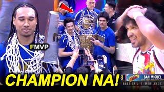 GRABE Sa wakas CHAMPION na ang Meralco Bolts Newsome for the Win Pinahirapan pa ni Junemar [upl. by Ellora]