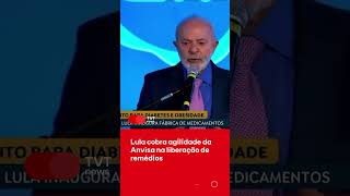 Lula cobra agilidade da Anvisa na liberação de remédios [upl. by Valentin]