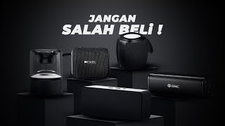 Daftar 5 Speaker Bluetooth 100rb an TERBAIK bass mantap suara gahar [upl. by Pinkham]