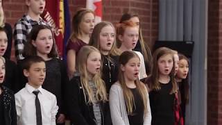 John Wise School Senior Choir performing quotWith Or Without Youquot by U2 [upl. by Revell251]