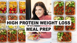 HIGH PROTEIN MEAL PREP  healthy delicious meal prep recipes for the week [upl. by Macpherson]