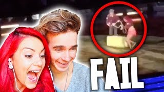 REACTING TO TOUR FAILS 2 [upl. by Flyn472]