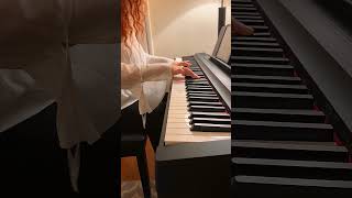 Nuvole Bianche  Ludovico Einaudi shorts piano pianomusic yamaha [upl. by Stinky]