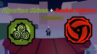 Alparima Shizen and Bankai Inferno Combos  Shindo Life [upl. by Maurilla]