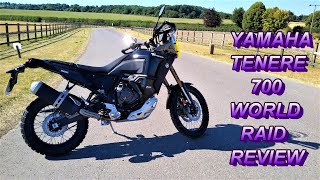 ★ 2022 YAMAHA TENERE 700 WORLD RAID REVIEW ★ [upl. by Sension237]